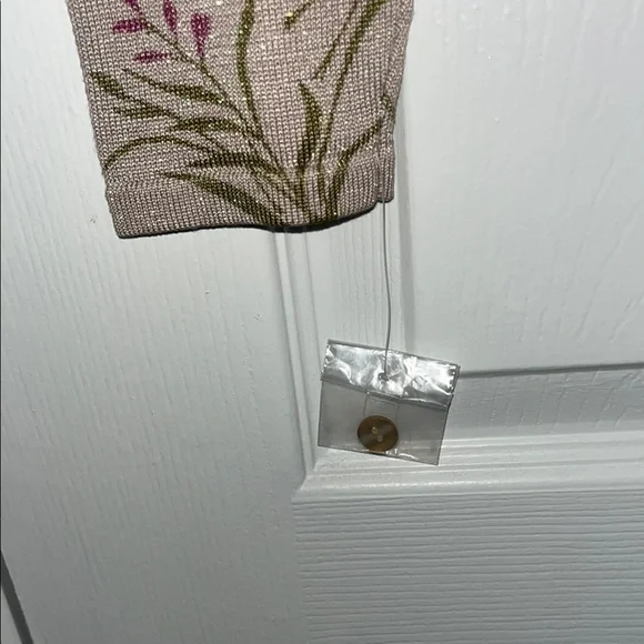 NWT Silk Club Vintage Silk Floral Cardigan - Picture 10 of 12